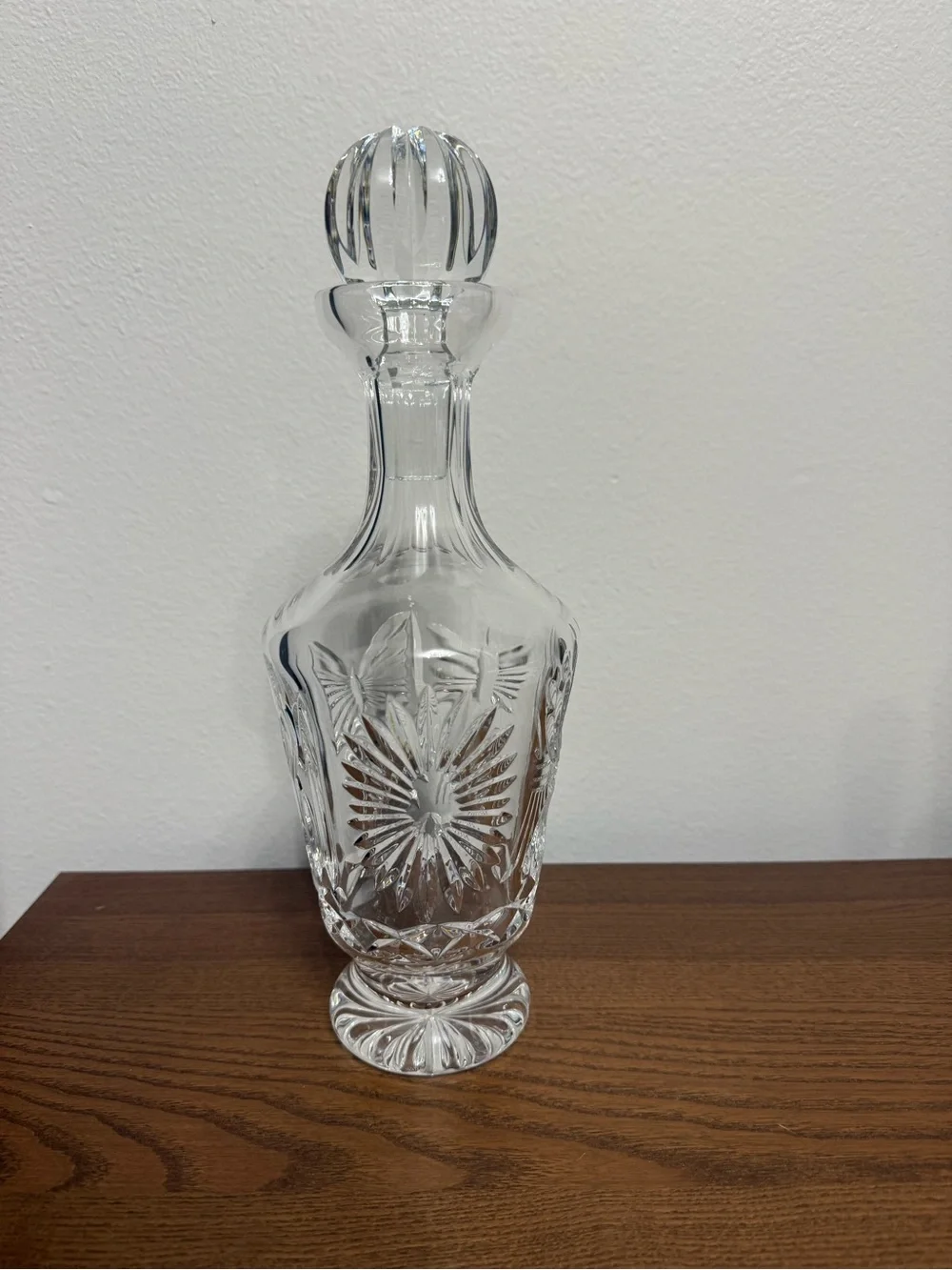 Vintage Waterford Millennium Collection Crystal Decanter